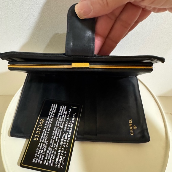 CHANEL Black Caviar Leather Wallet - Picture 9 of 16